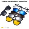 Monture Optique avec Appliques Magnétique 2245A - إطار بصري