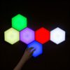 ⁦Spots décoration Mural Hexagonal (6 pièces)⁩ - الصورة ⁦4⁩