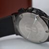 ⁦Montre HBL - Chronographe bracelet en cuir Bleu⁩ - الصورة ⁦5⁩