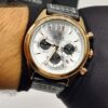 ⁦Montre Benyar - Chronograph en Cuir doré⁩ - الصورة ⁦2⁩