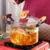 ⁦Marmite 4.2L transparente طنجرة زجاجية مضادة للإلتصاق⁩ - الصورة ⁦5⁩