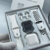 ⁦Coffret Smartwatch T55 (Blanche) + Bracelet + Kit Bluetooth⁩ - الصورة ⁦2⁩
