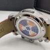 ⁦Montre BVLG - Chronograph en cuir marron⁩ - الصورة ⁦5⁩