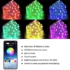 ⁦Guirlande LED RGB 5M Multicouleurs - شريط إضاءة بألوان متنوعة⁩ - الصورة ⁦3⁩