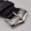 ⁦Montre PP - Chrono bracelet en cuir noire⁩ - الصورة ⁦6⁩