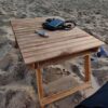 ⁦Table basse rabattable pour plage et pique-nique⁩ - الصورة ⁦3⁩