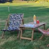 ⁦Table basse rabattable pour plage et pique-nique⁩ - الصورة ⁦5⁩