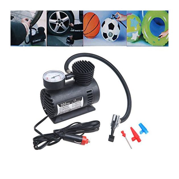 Furkan Gonfleur De Pneus Mini Compresseur D'Air 300 Psi
