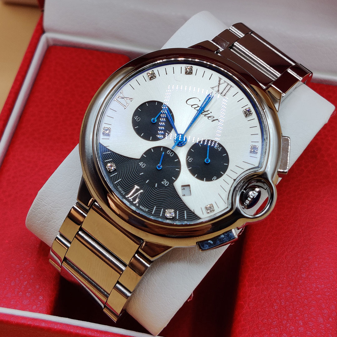 Montre CRT - Acier Inoxydable Chronographe M4 - الصورة 2
