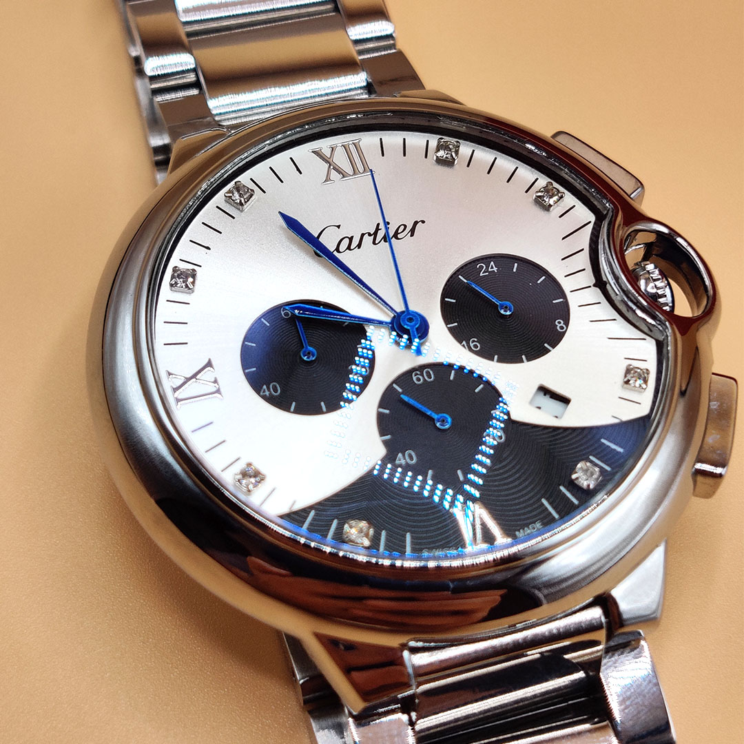 Montre CRT - Acier Inoxydable Chronographe M4 - الصورة 5