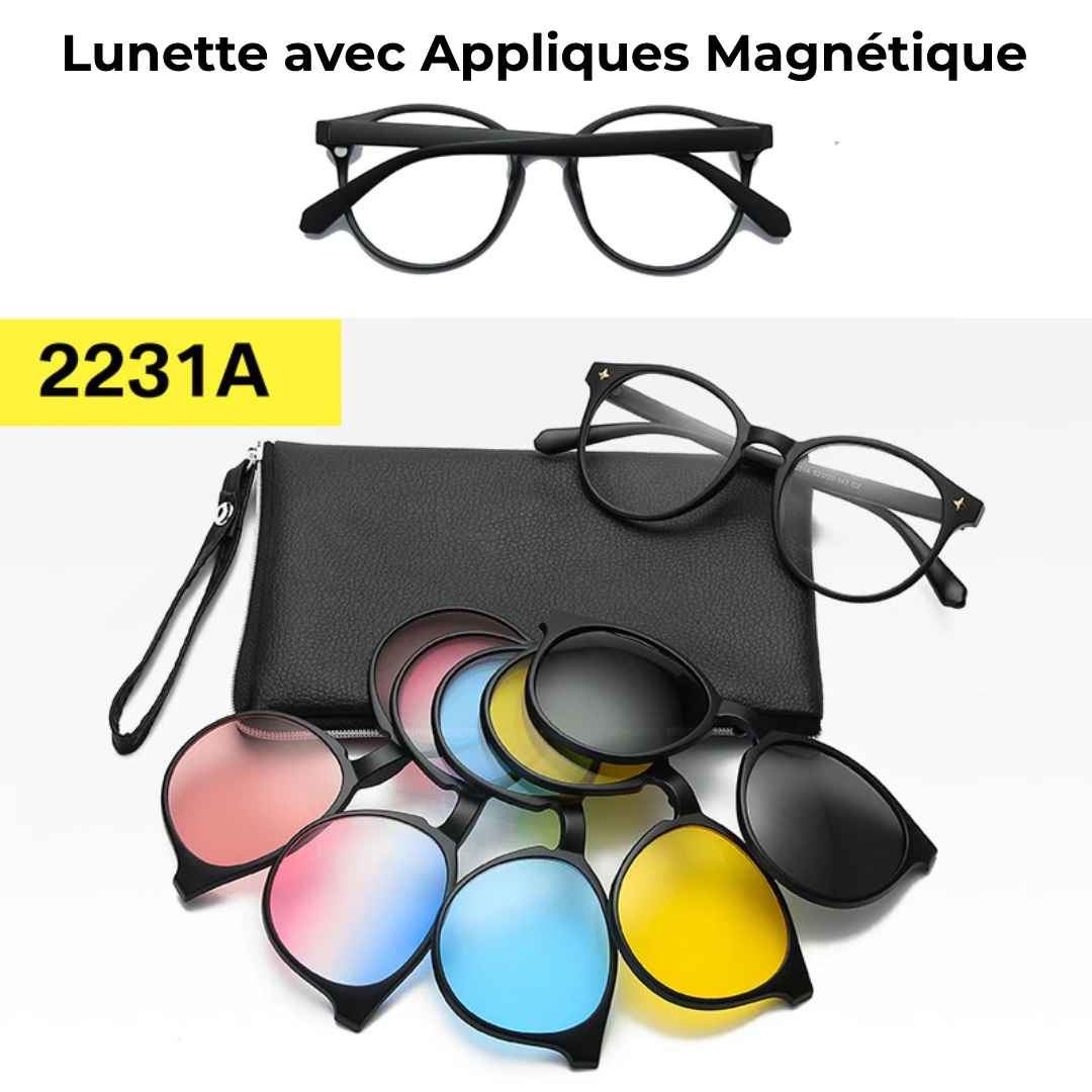 Monture Optique avec Appliques Magnétique 2231A - إطار بصري - الصورة 2