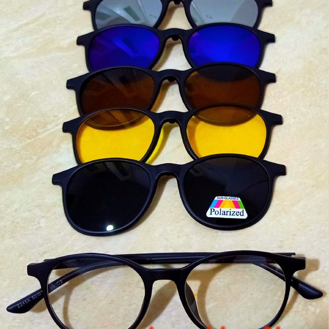 Monture Optique avec Appliques Magnétique 2245A - إطار بصري - الصورة 2