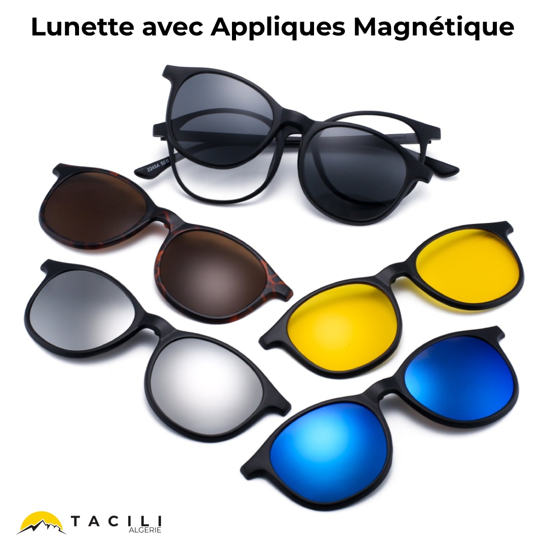 Monture Optique avec Appliques Magnétique 2245A - إطار بصري - الصورة 3