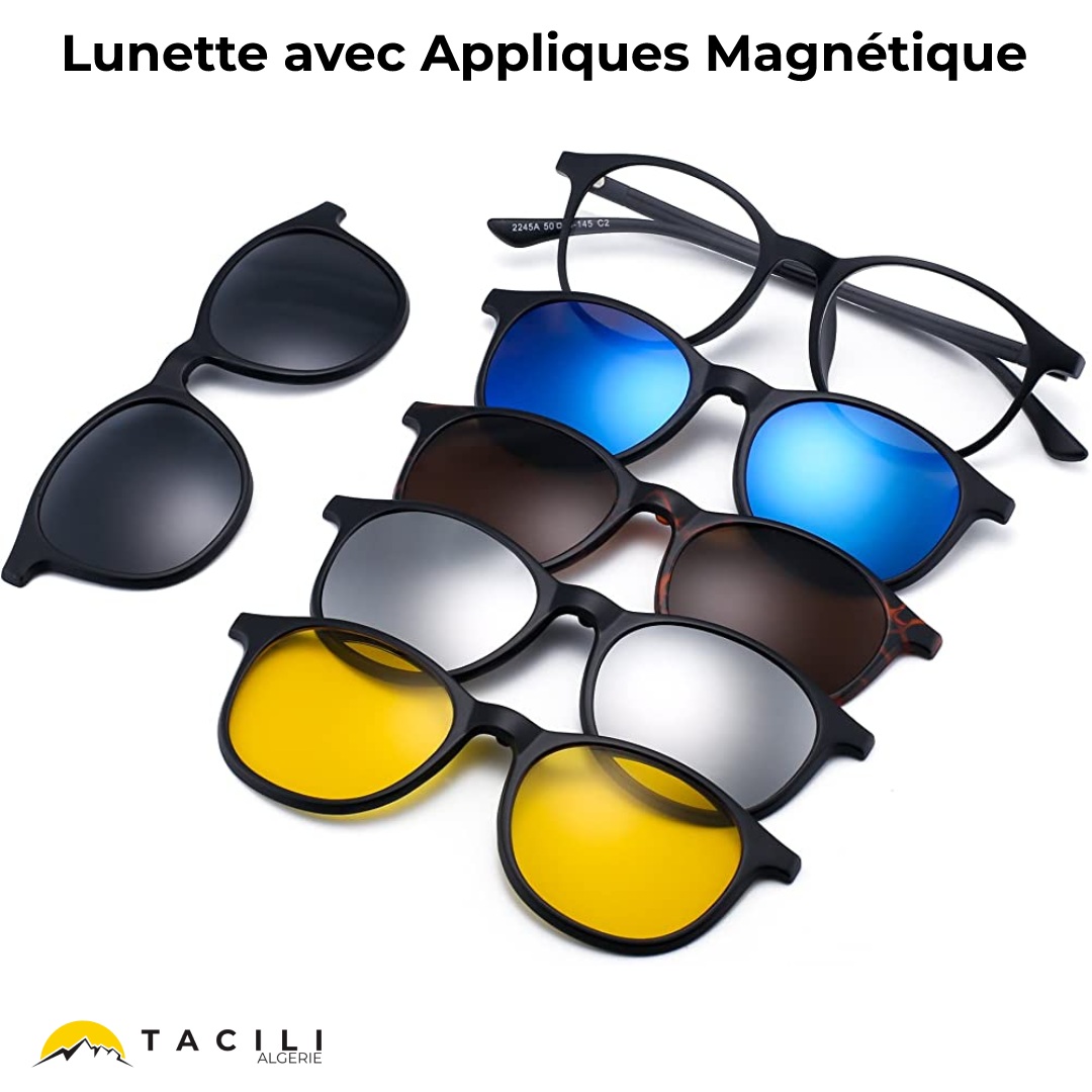 Monture Optique avec Appliques Magnétique 2245A - إطار بصري