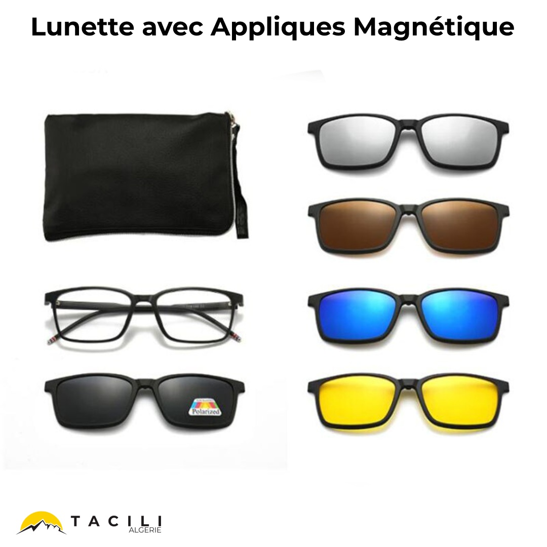 Monture Optique avec Appliques Magnétique 2295A - إطار بصري - الصورة 3