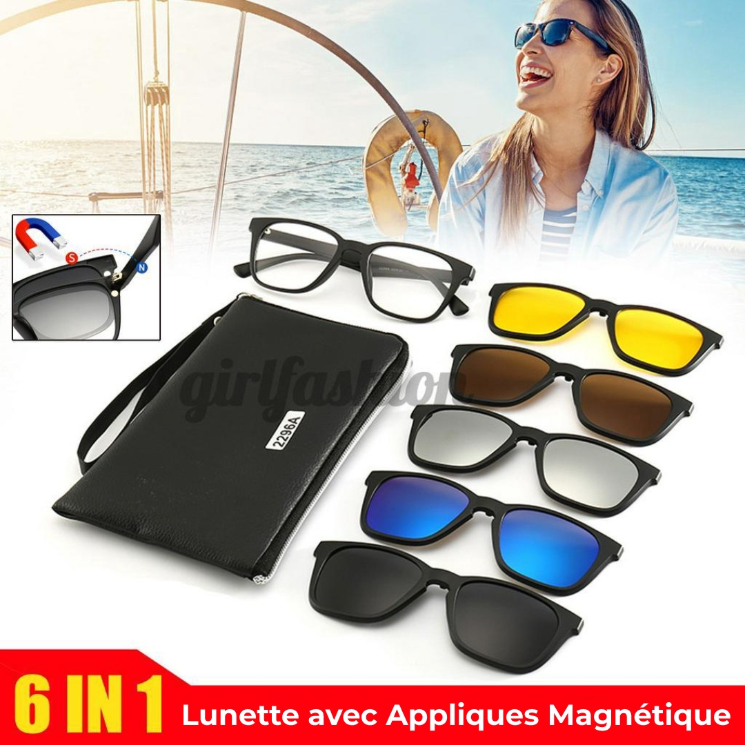 Monture Optique avec Appliques Magnétique 2296A - إطار بصري - الصورة 2
