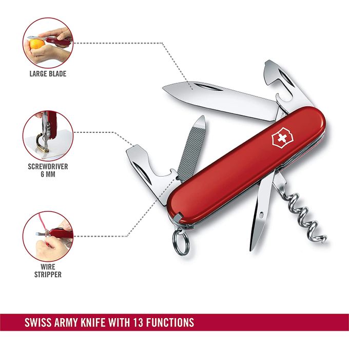 Victorinox Couteau Suisse Victorinox Sportsman - الصورة 2