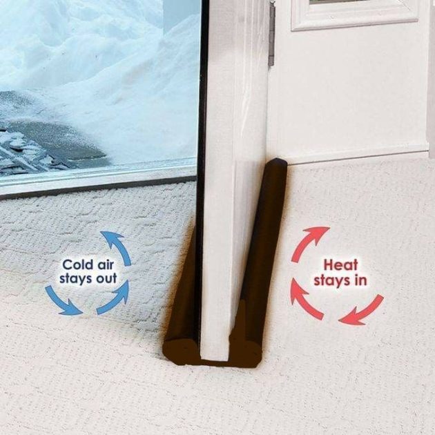 Protège Courant D'Air De Porte - 1 Mètre