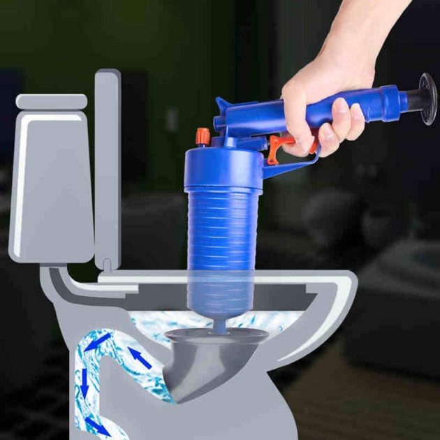 Pistolet déboucheur à air compressé