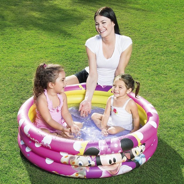 حوض السباحة للبنات قابل للنفخ Piscine Gonflable pour fillettes 102 x 30cm