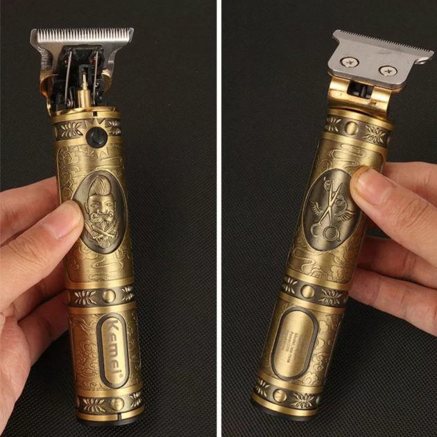 Tendeuse sans fil KEMEI ماكينة حلاقة لاسلكية ذات أداء عالي لإزالة دقيقة