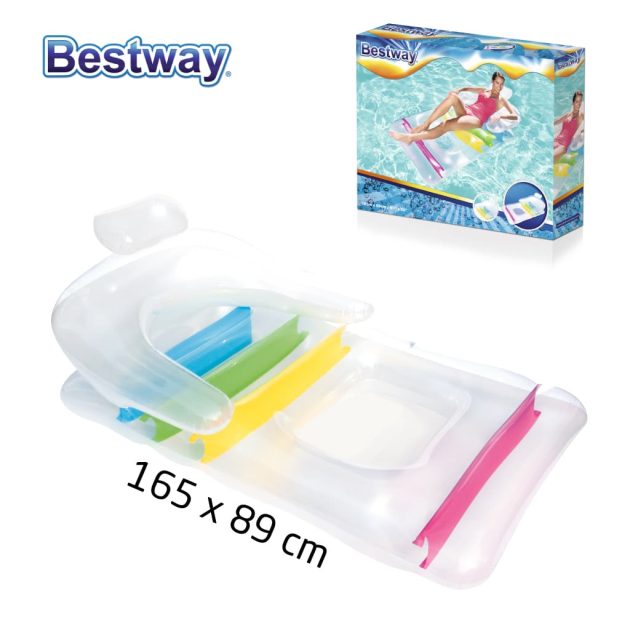 Matelas fauteuil Gonflable pour plage et piscine - فراش هوائي للبحر و حوض السباحة