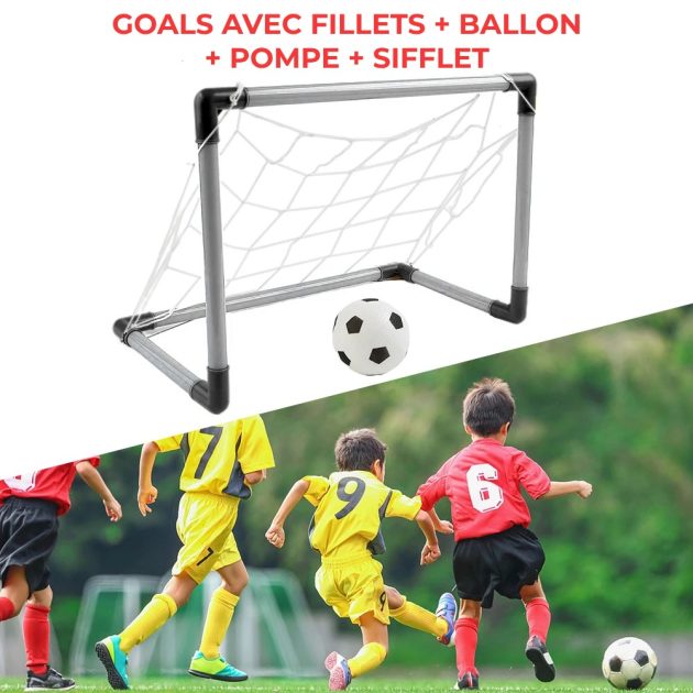 شبكة للعبة كرة القدم للأطفال Fillets de Football pour enfants