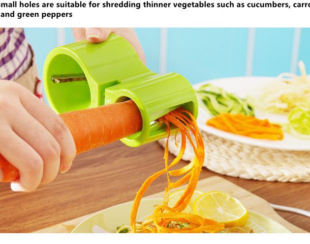 Coupe légumes en spirales قاطع الخضر بالدوران