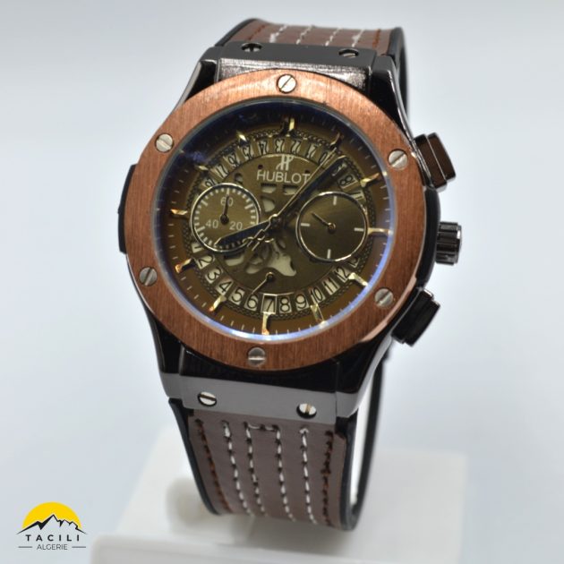 Montre HBL – Chronographe bracelet Marron