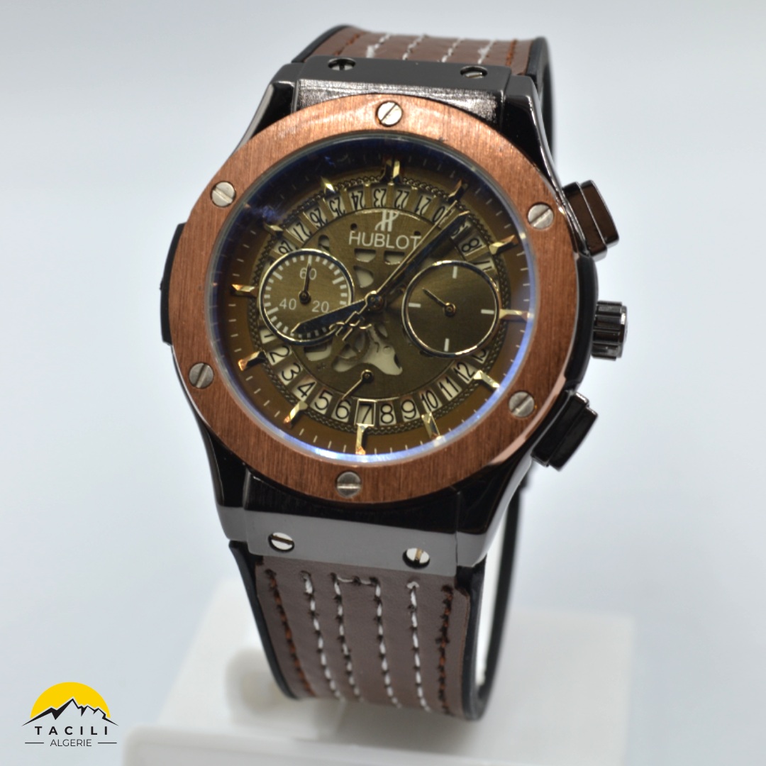 Montre HBL – Chronographe bracelet Marron