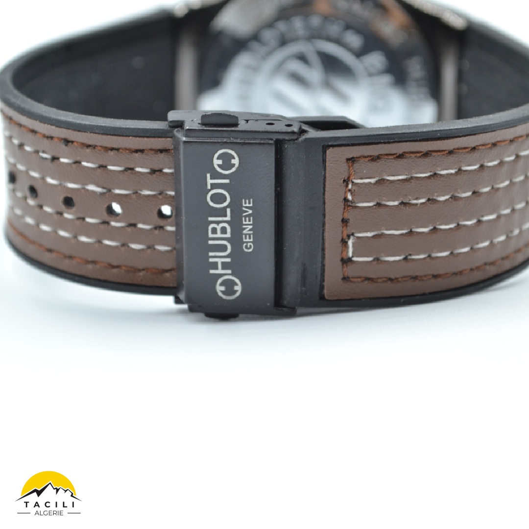 Montre HBL – Chronographe bracelet Marron - الصورة 4