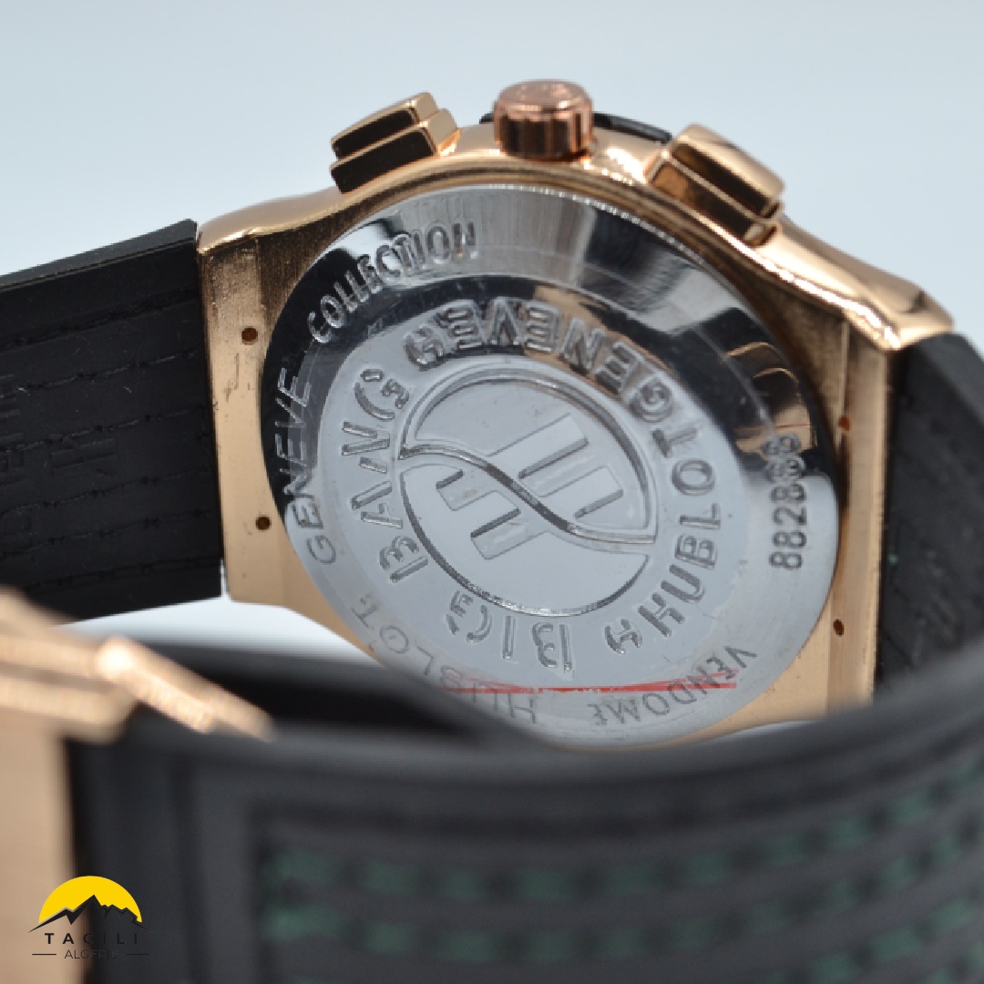 Montre HBL – Chronographe bracelet Noir Doré V - الصورة 3