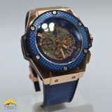 Montre HBL – Chronographe bracelet Bleu