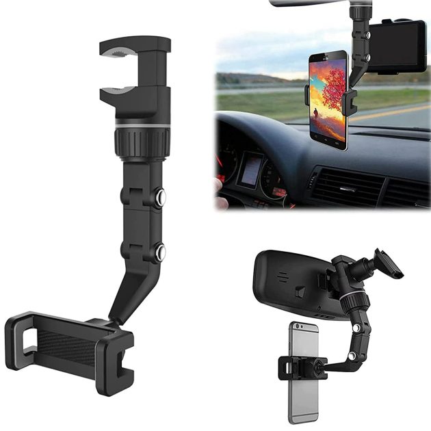 Support Voiture sur Rétroviseur central