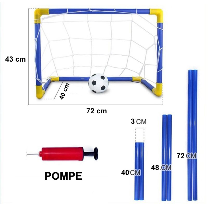 شبكة للعبة كرة القدم للأطفال Fillets de Football pour enfants - الصورة 6