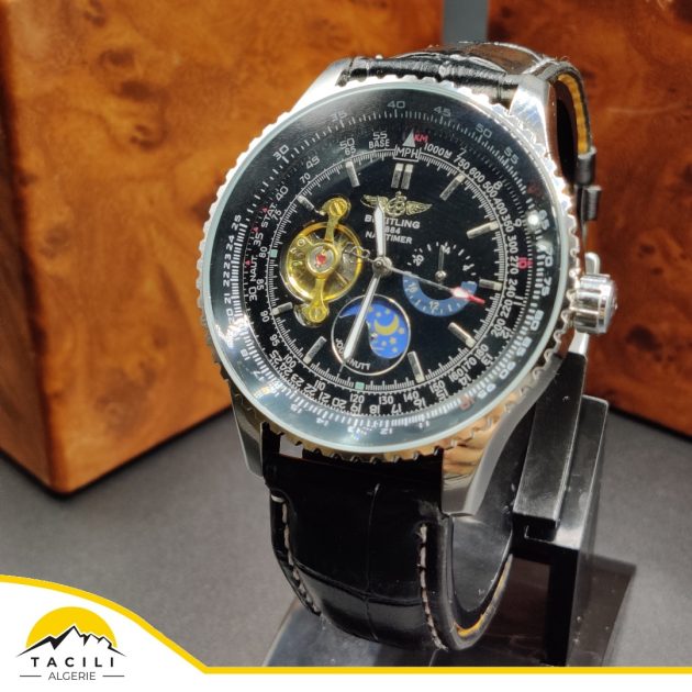 Montre BRT - Mécanique Automatique en Cuir Day/Night