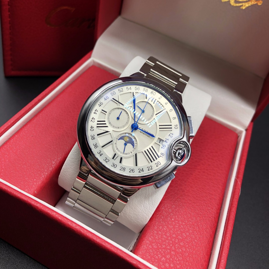 Montre CRT - Acier Inoxydable Chronographe - الصورة 3