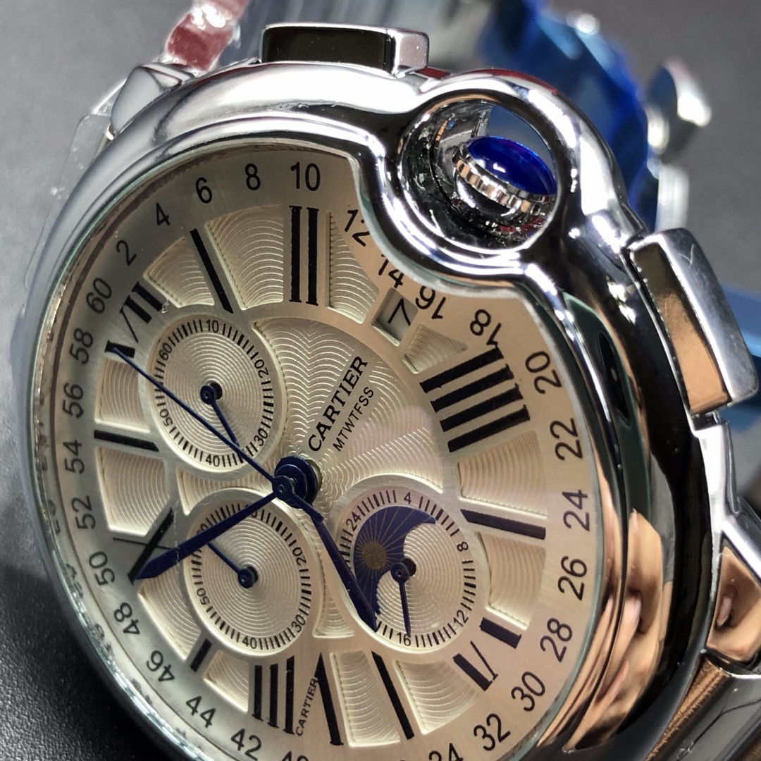 Montre CRT - Acier Inoxydable Chronographe - الصورة 2