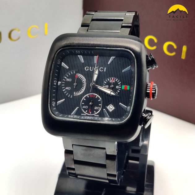 Montre GCC - Chronograph Acier Noir