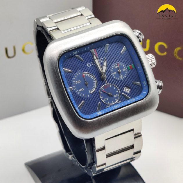 Montre GCC - Chronograph Acier Argent BL