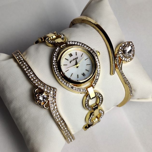 Coffret Femme 3 pièces en Acier Inoxydable M2