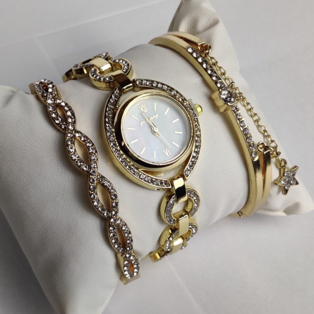 Coffret Femme 3 pièces en Acier Inoxydable M1