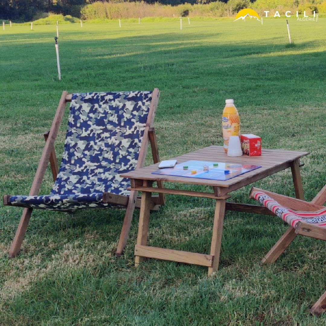 Table basse rabattable pour plage et pique-nique - الصورة 5