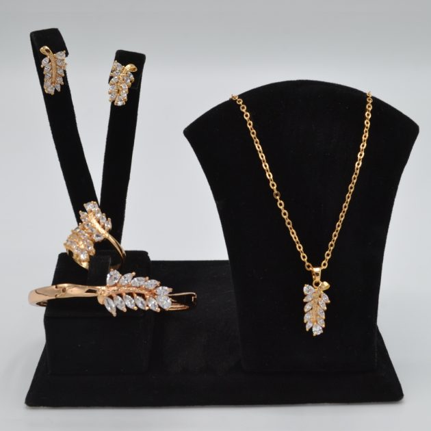 Parure Fantaisie inoxydable - F01 (4en1)