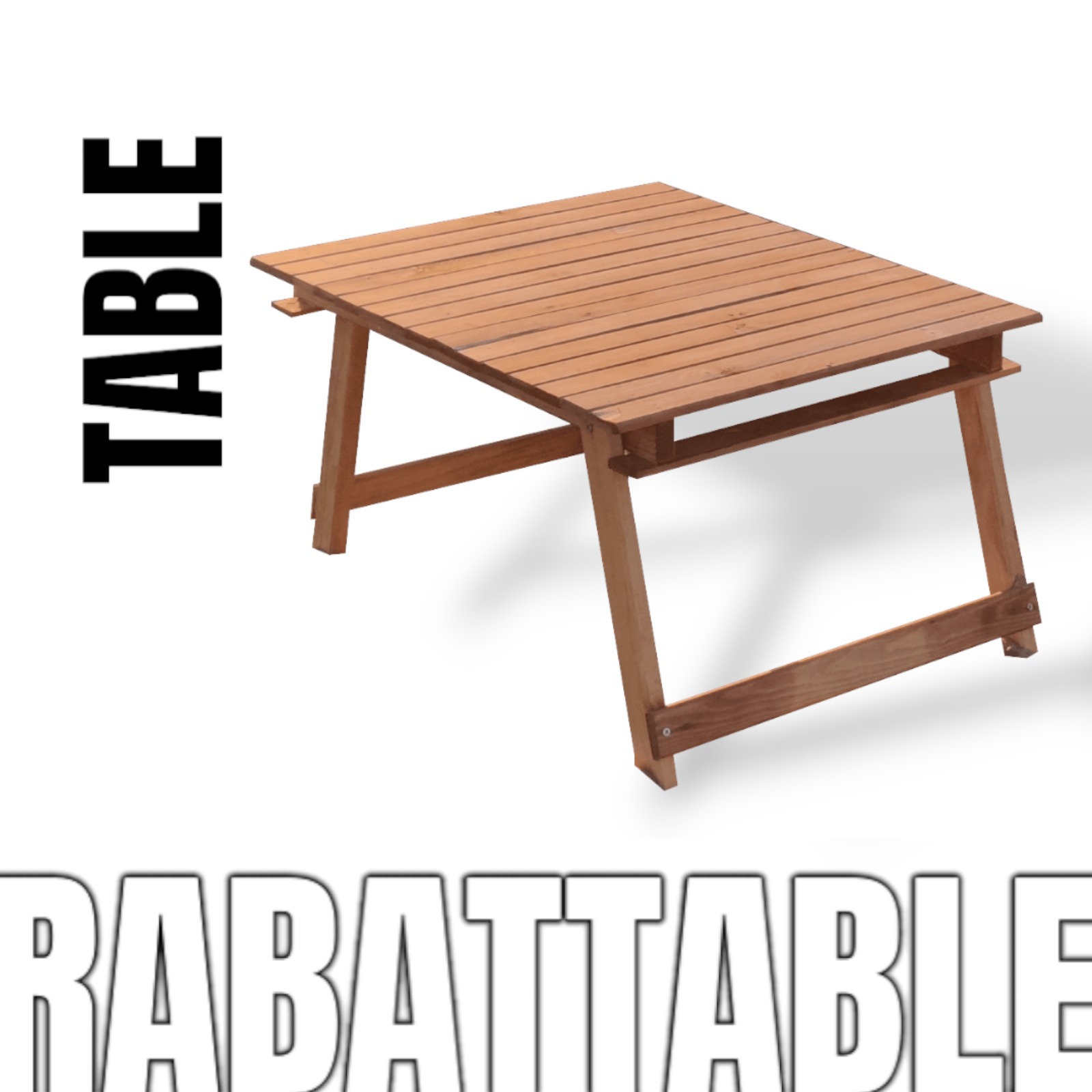 Table basse rabattable pour plage et pique-nique - الصورة 2