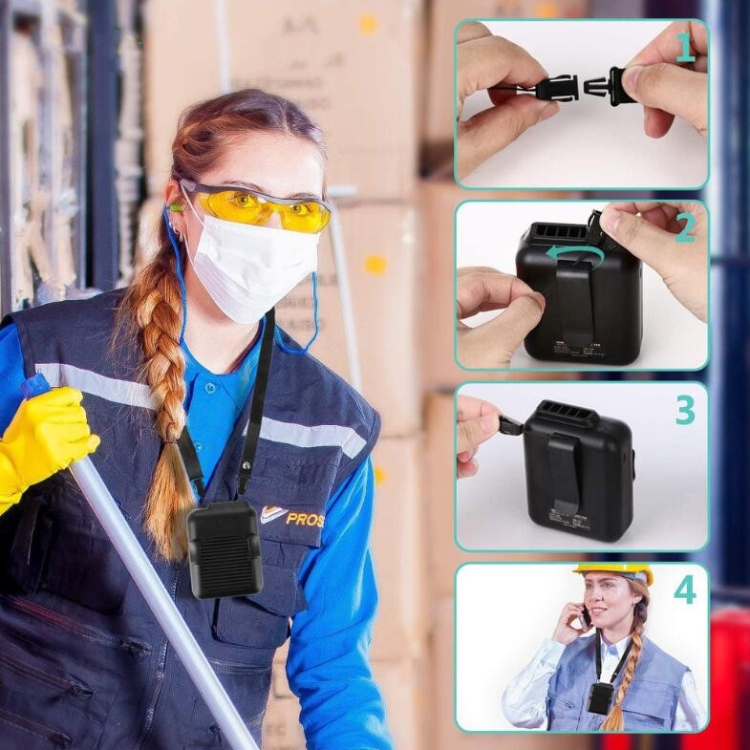 Mini Ventilateur et PowerBank - مروحة كهربائية محمولة مزودة بشاحن الهاتف - الصورة 5