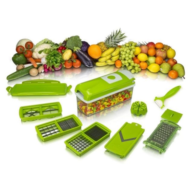 Découpe légumes et fruits NICER DICER - أداة تسهيل تقطيع الخضر و الفواكه