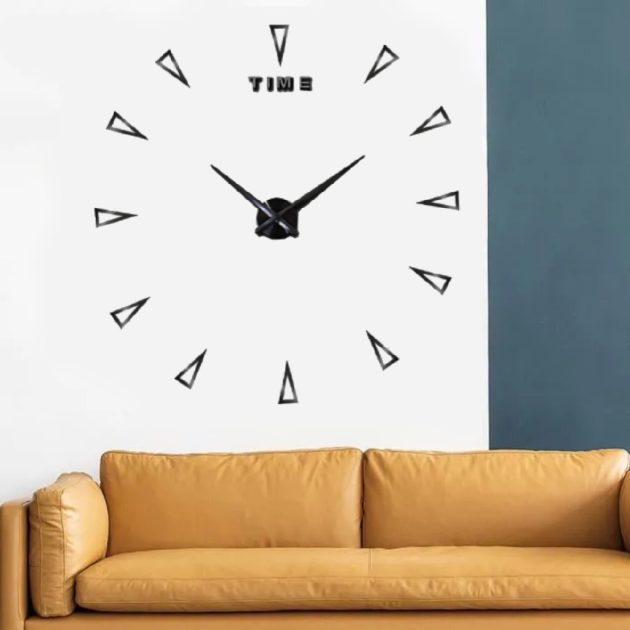 Horloge Murale 3D - Black ساعة للحائط عصرية