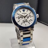 Montre VRC - Chrono Acier Bleu